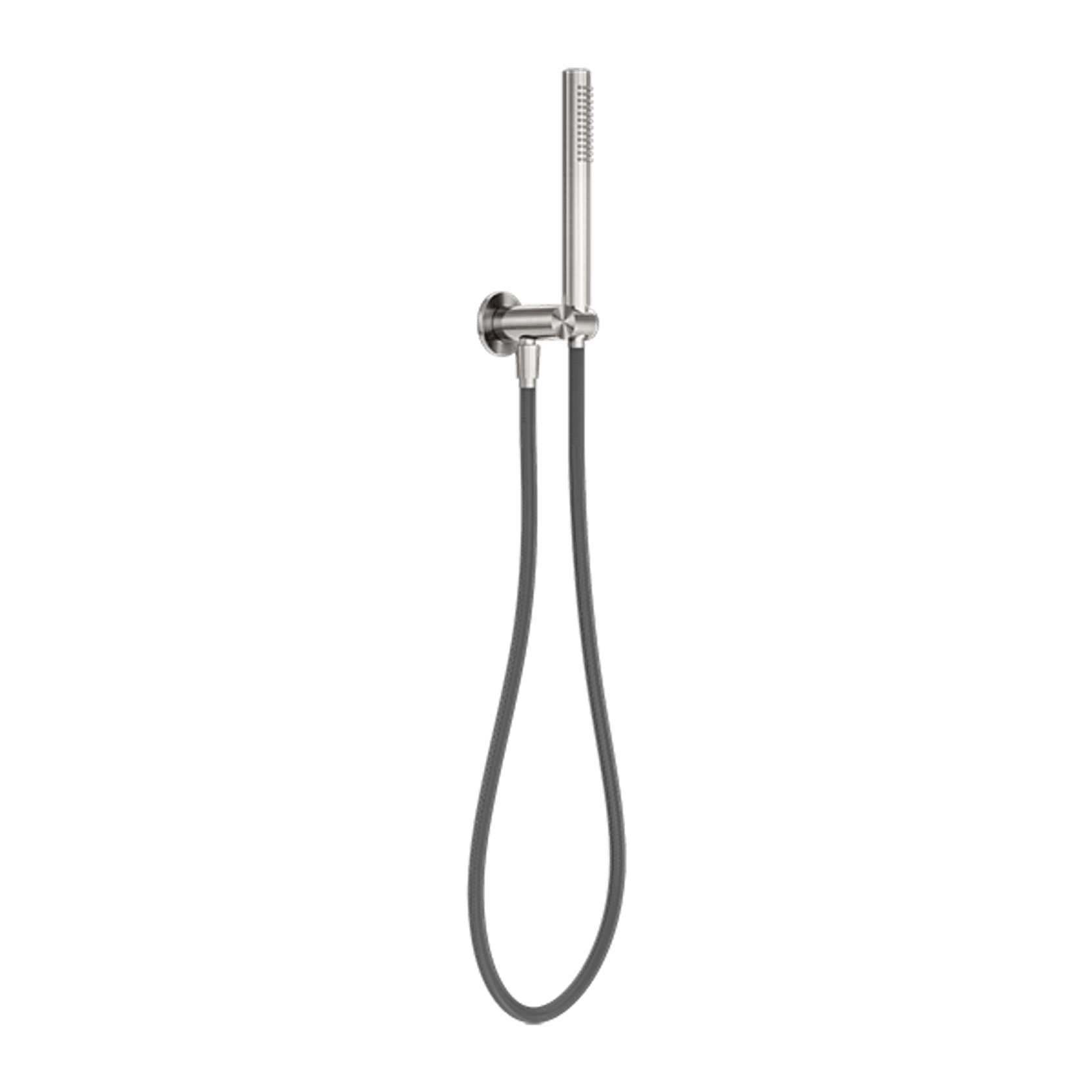 Zen SS316L Shower On Bracket & Outdoor Shower Hose | Brushed Nickel gallery detail image