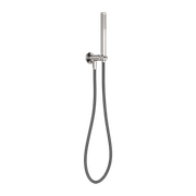 Zen SS316L Shower On Bracket & Outdoor Shower Hose | Brushed Nickel gallery detail image