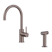 Zen SS316L Kitchen Mixer & Hand Spray | Brushed Bronze gallery detail image