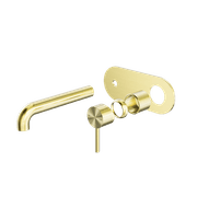 Zen SS316L Mixer 230mm Spout Trim Kits | Brushed Gold gallery detail image