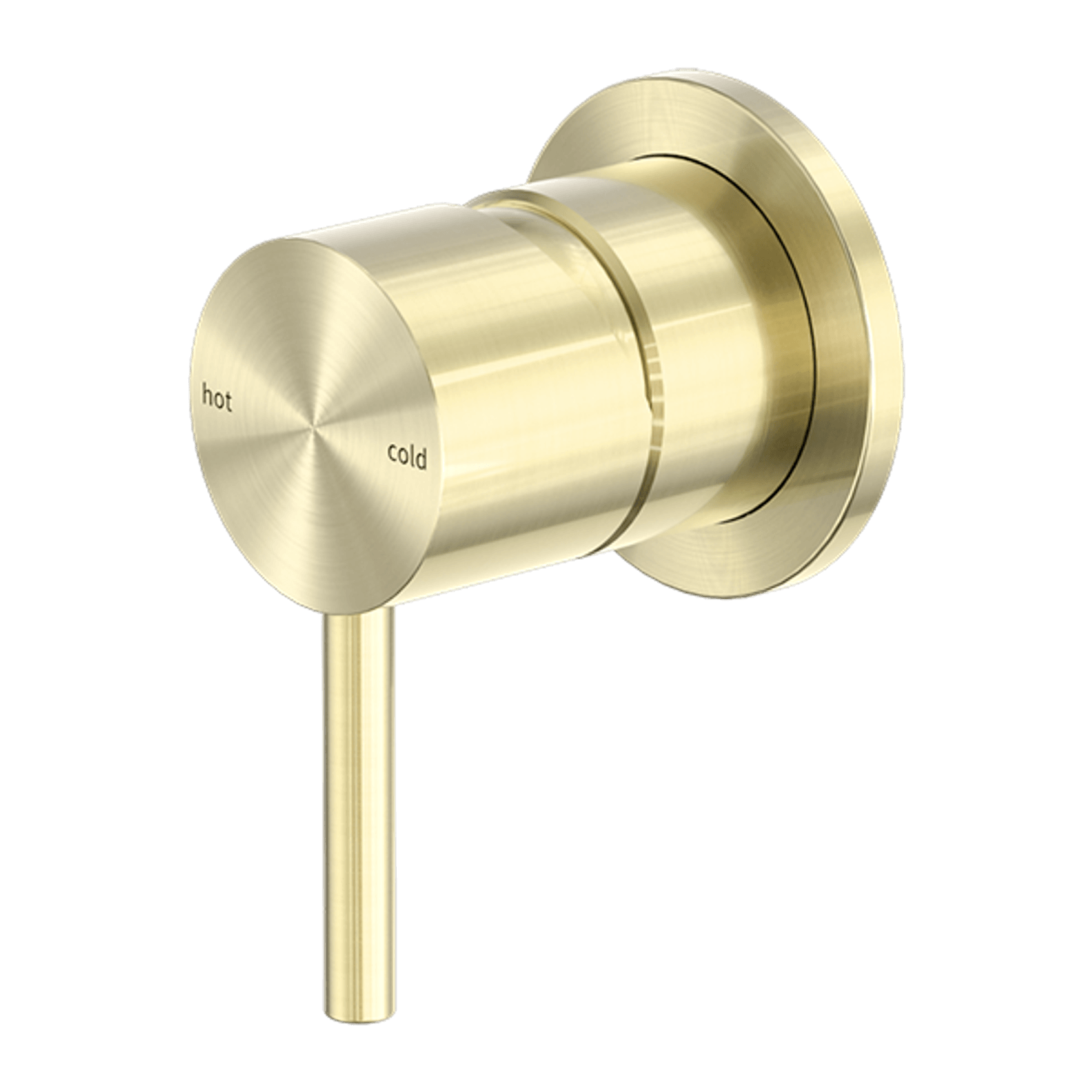 Zen SS316L Shower Mixer | Brushed Gold gallery detail image