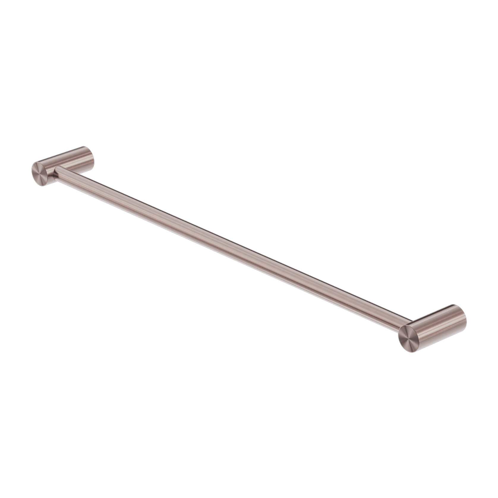 Zen SS316L Single Towel Rail 600mm | Brushed Bronze gallery detail image
