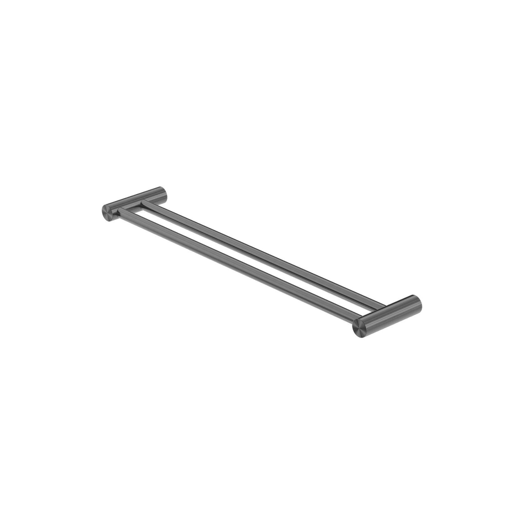 Zen SS316L Double Towel Rail 600mm | Graphite gallery detail image