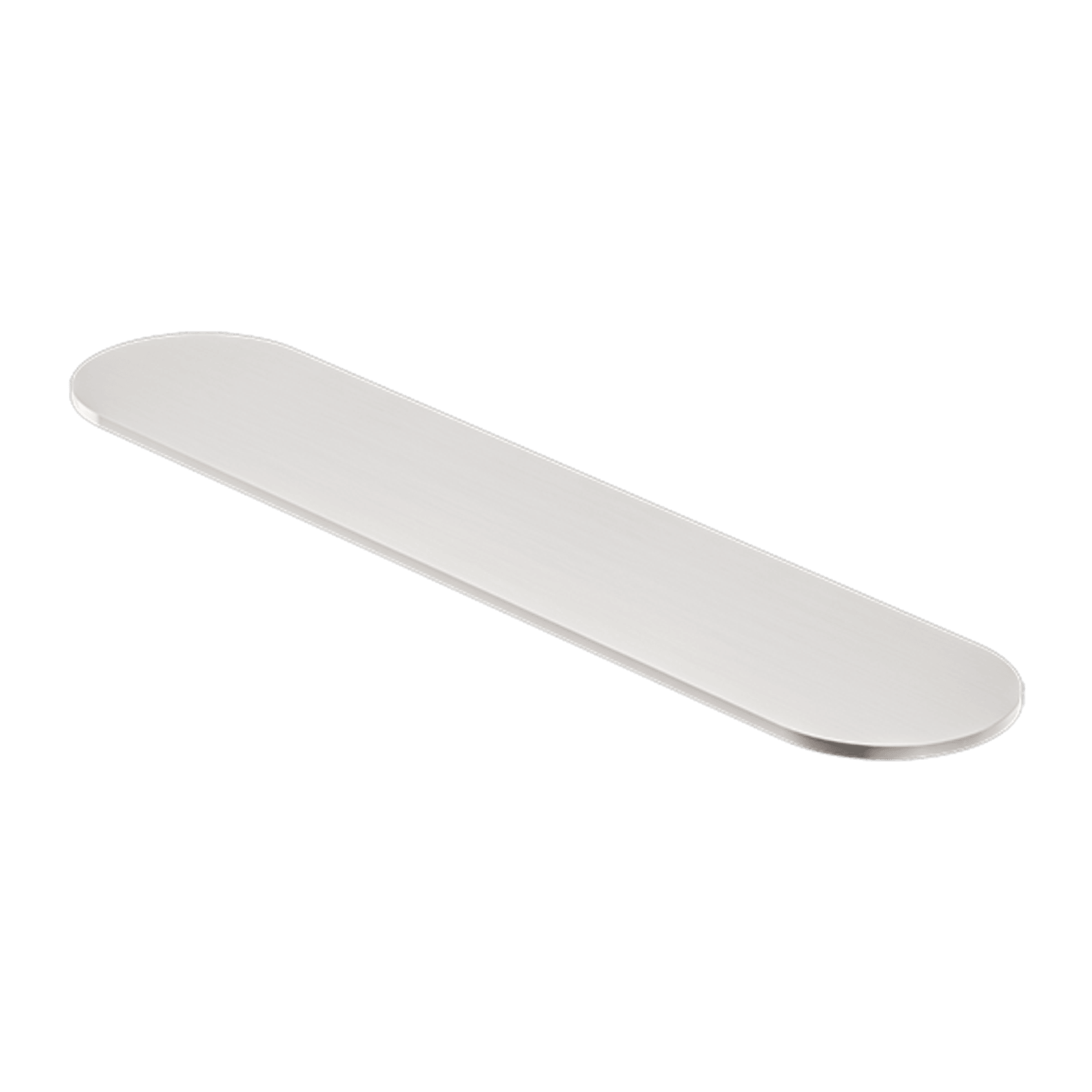 Zen SS316L Metal Shower Shelf | Brushed Nickel gallery detail image