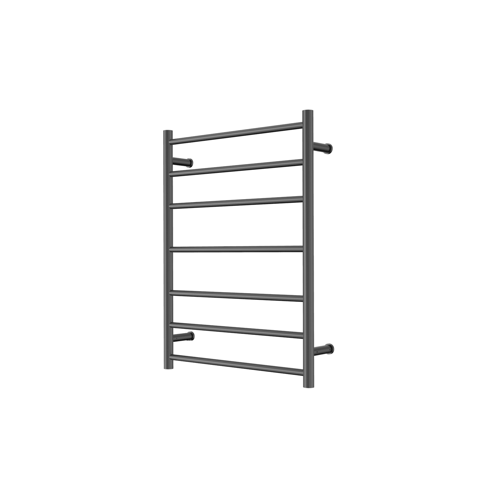 Mecca 240V 7 Bar Heated Towel Ladder Gun Metal gallery detail image
