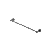 Mecca Single Towel Rail 600mm Gun Metal gallery detail image