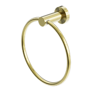 Mecca Hand Towel Ring Brushed Gold gallery detail image