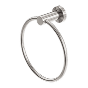 Mecca Hand Towel Ring Brushed Nickel gallery detail image