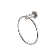 Mecca Hand Towel Ring Brushed Nickel gallery detail image