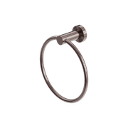 Mecca Hand Towel Ring Brushed Bronze gallery detail image