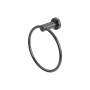 Mecca Hand Towel Ring Gun Metal gallery detail image