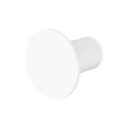 Mecca Robe Hook II Matte White gallery detail image