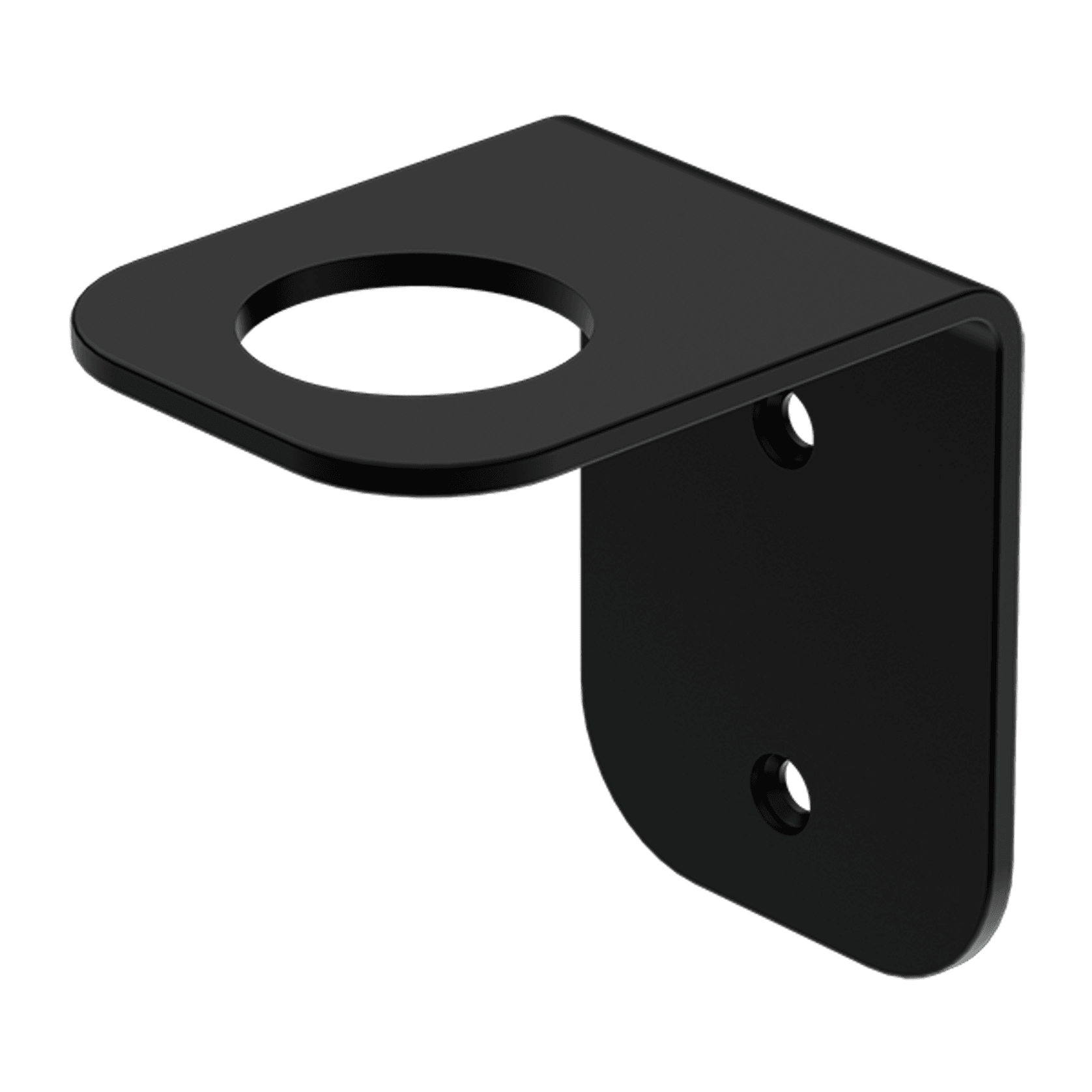 Mecca Soap Bottle Holder Matte Black gallery detail image