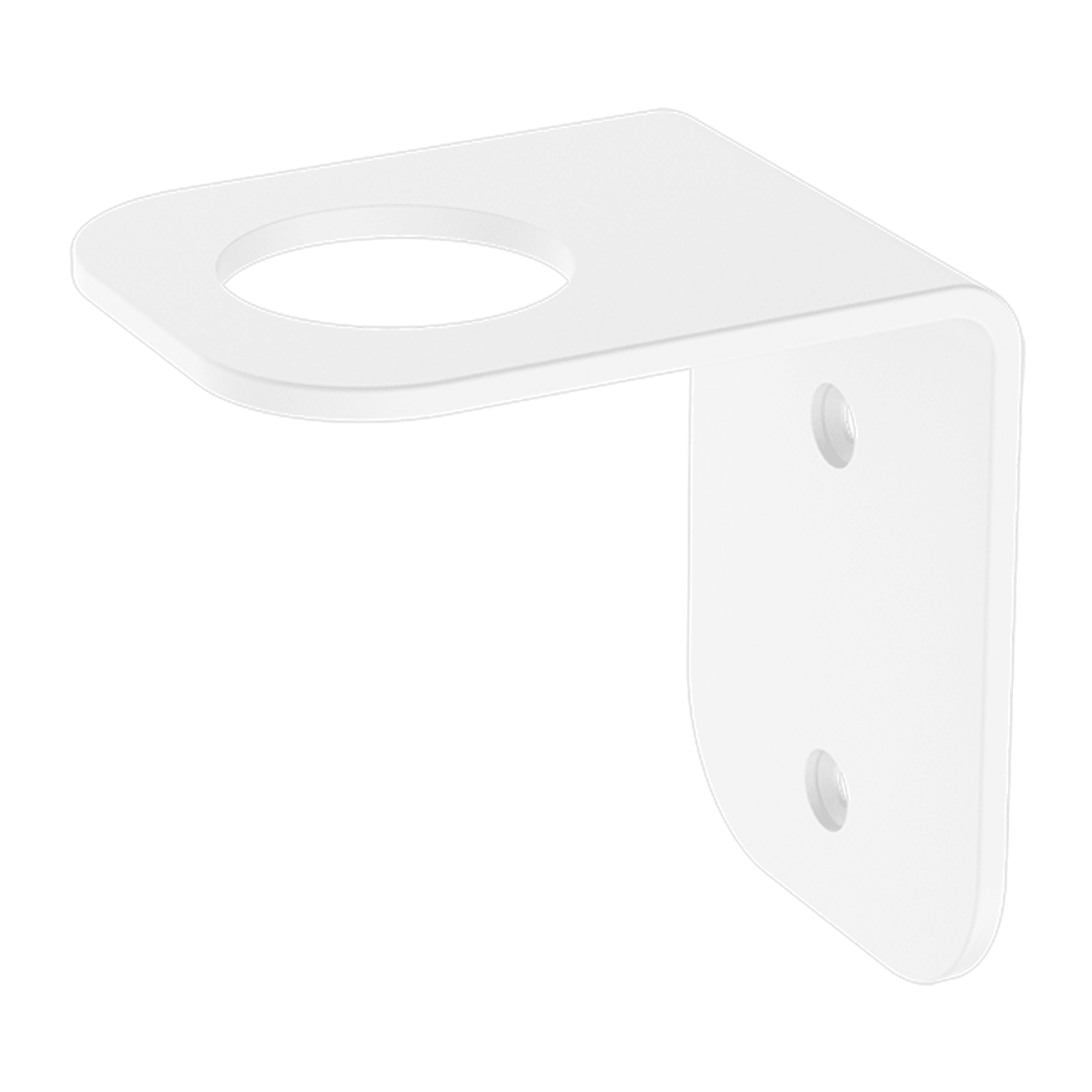 Mecca Soap Bottle Holder Matte White gallery detail image