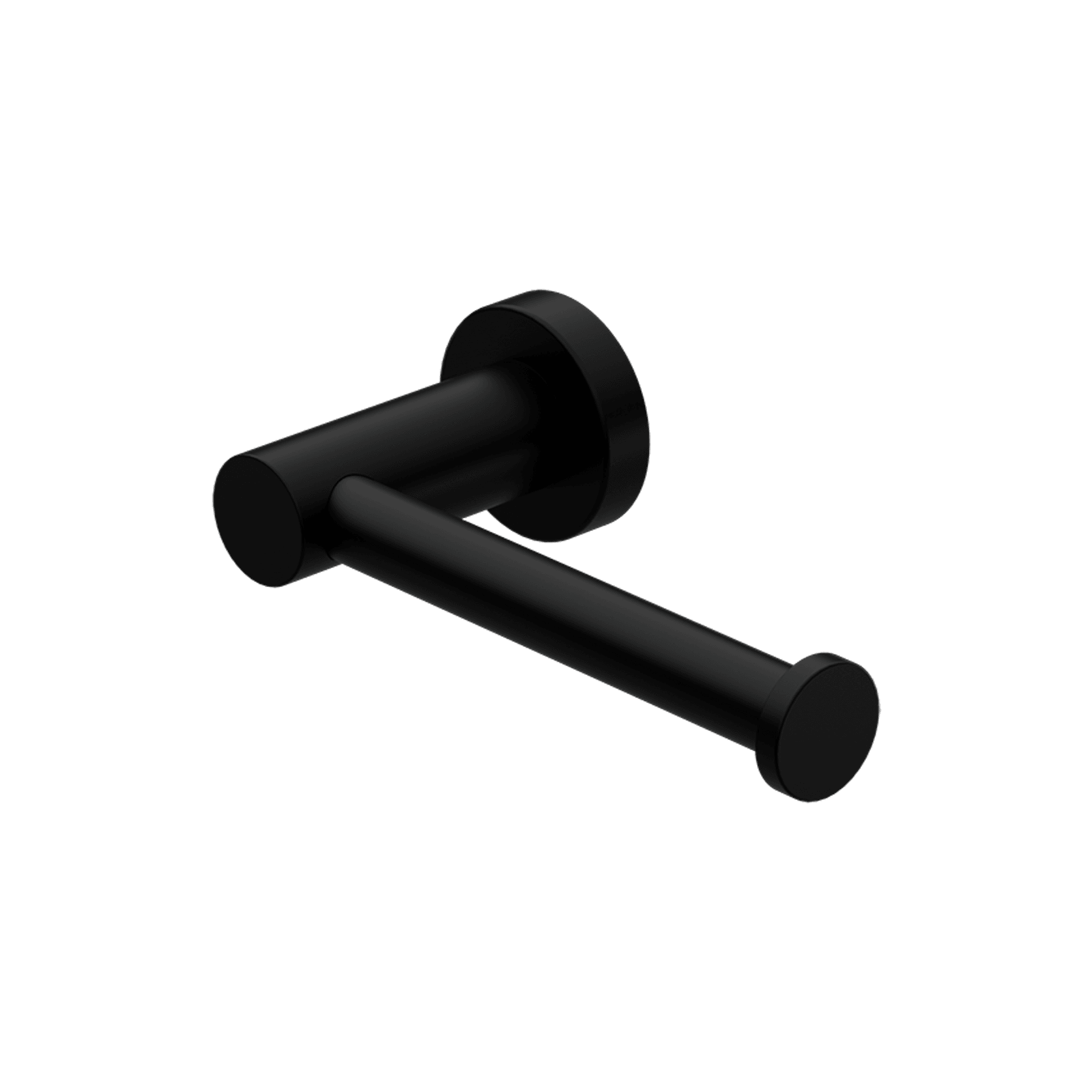 Mecca Toilet Roll Holder Matte Black gallery detail image