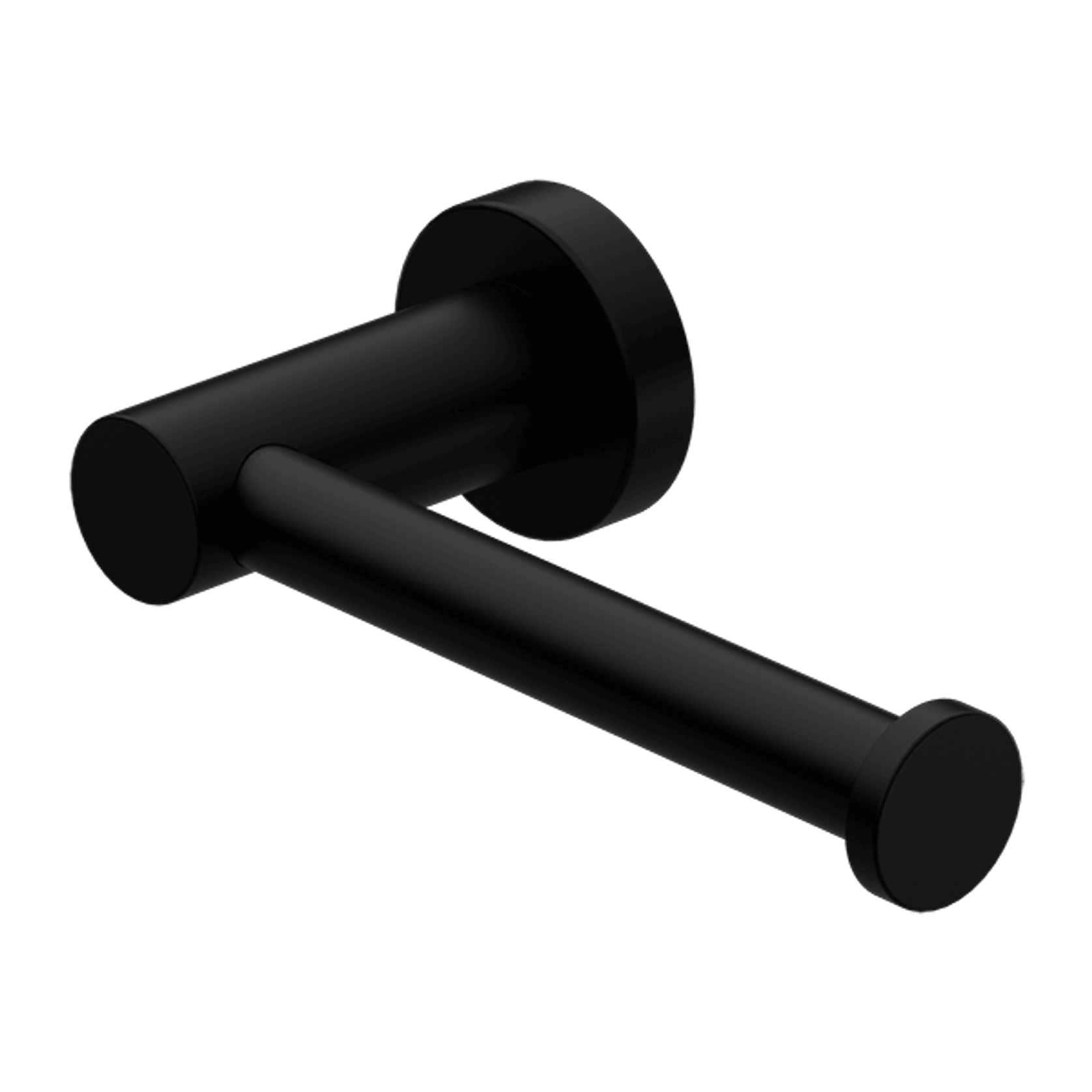 Mecca Toilet Roll Holder Matte Black gallery detail image