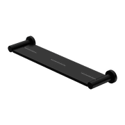 Mecca Metal Shower Shelf Matte Black gallery detail image
