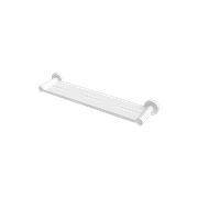 Mecca Metal Shower Shelf Matte White gallery detail image