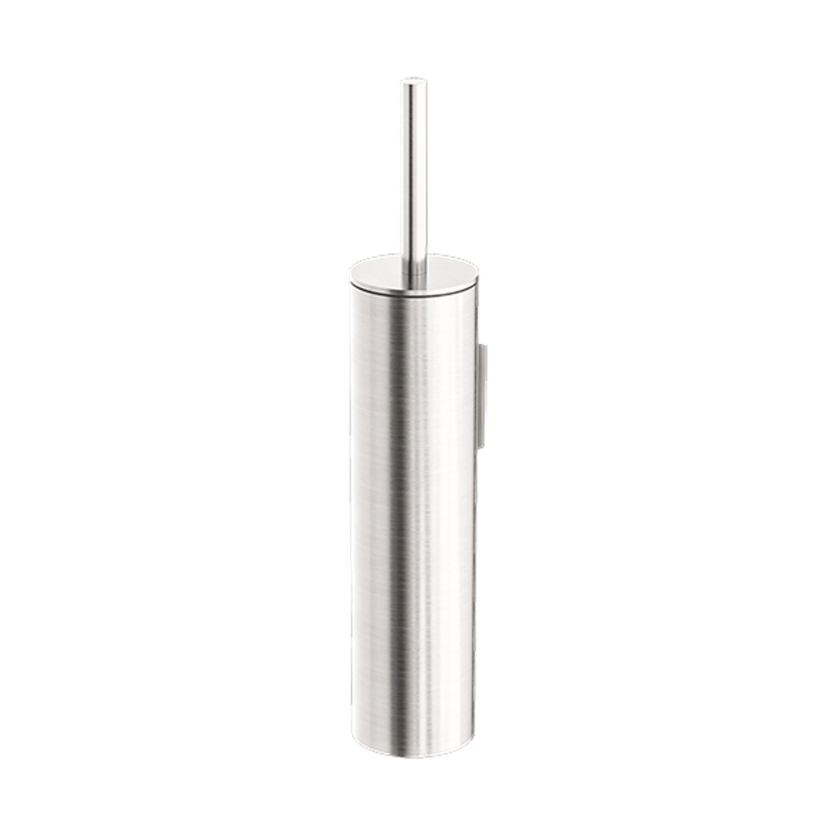 Mecca Toilet Brush Holder Brushed Nickel gallery detail image