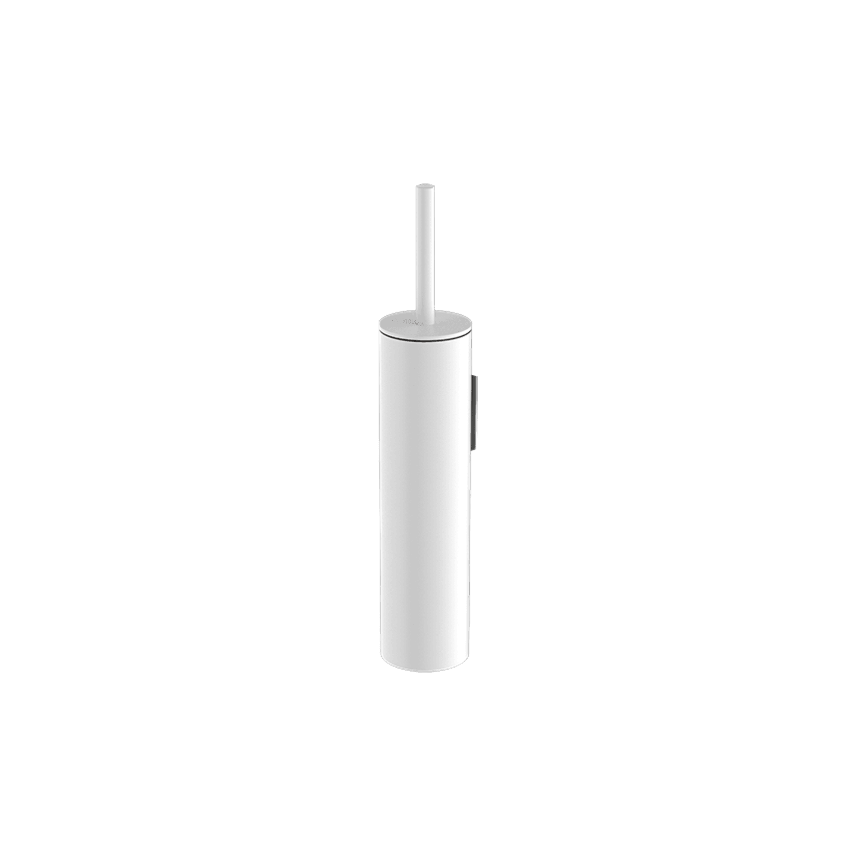 Mecca Toilet Brush Holder Matte White gallery detail image