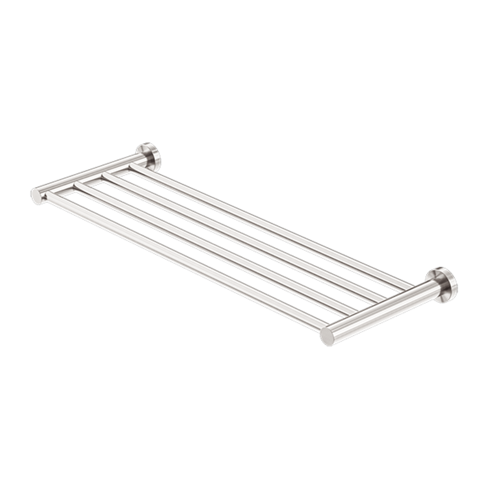 Mecca Towel Rack Brushed Nickel gallery detail image