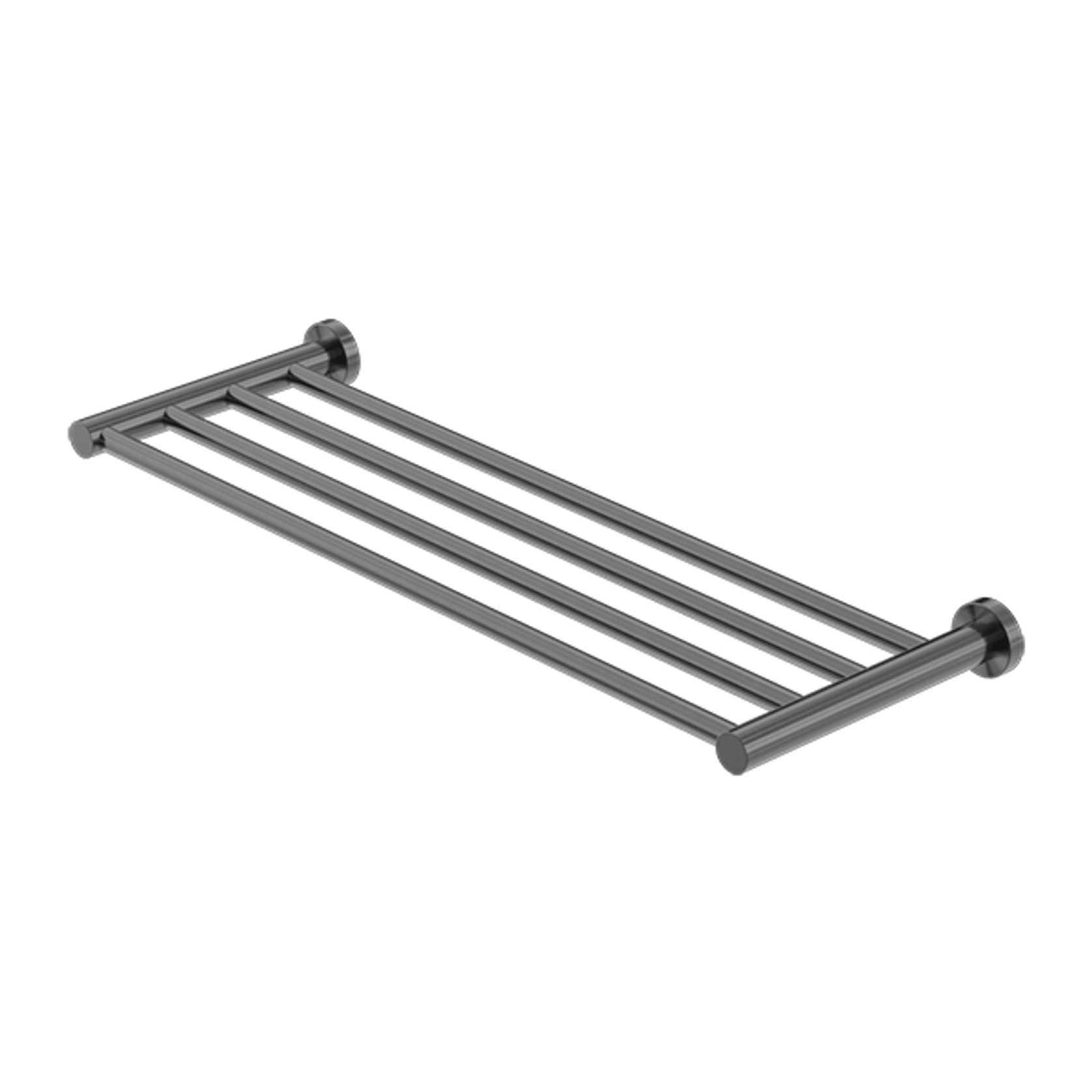 Mecca Towel Rack Gun Metal gallery detail image