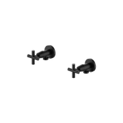 X Plus Washing Machine Stops Matte Black gallery detail image