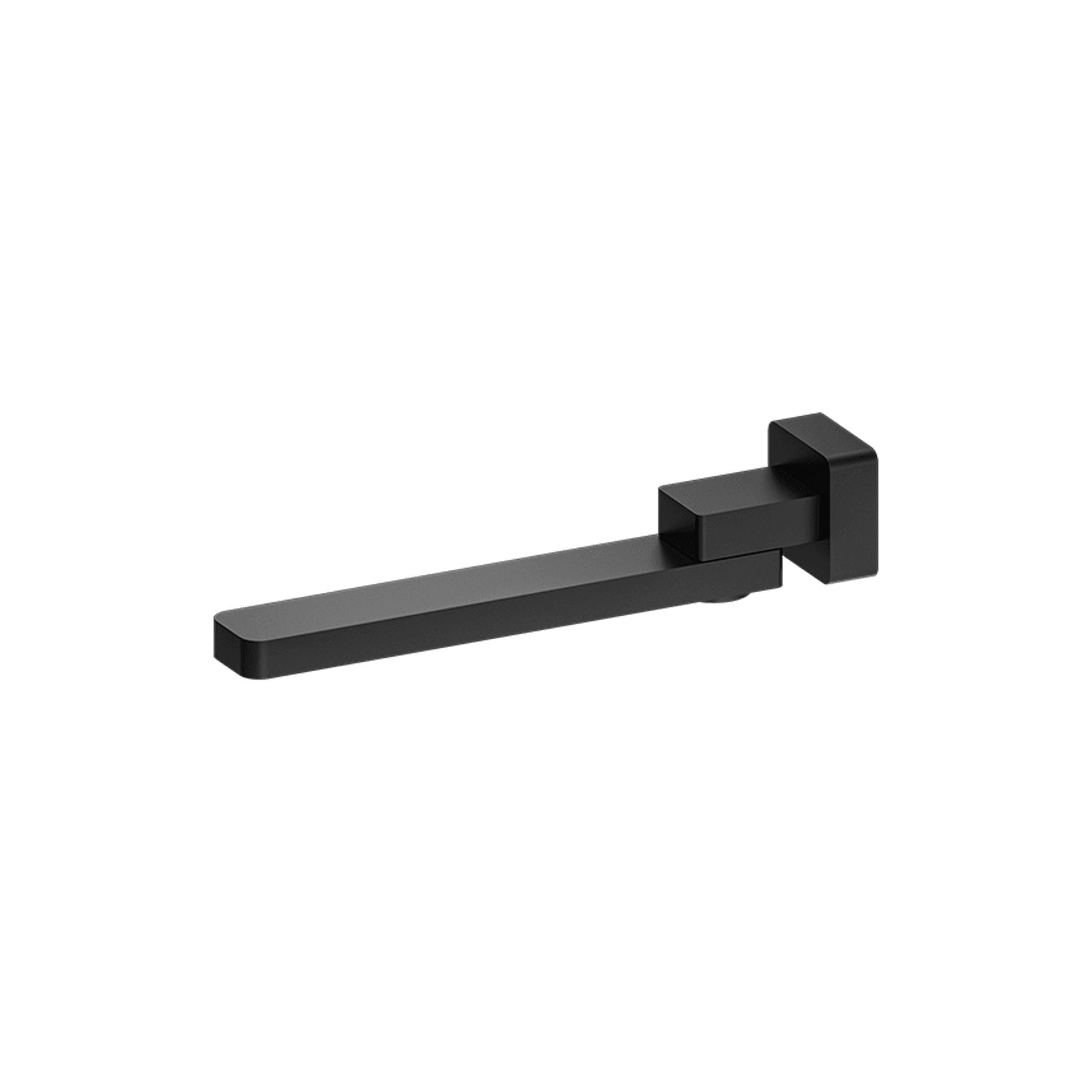 Celia Swivel Bath Spout Only Matte Black gallery detail image