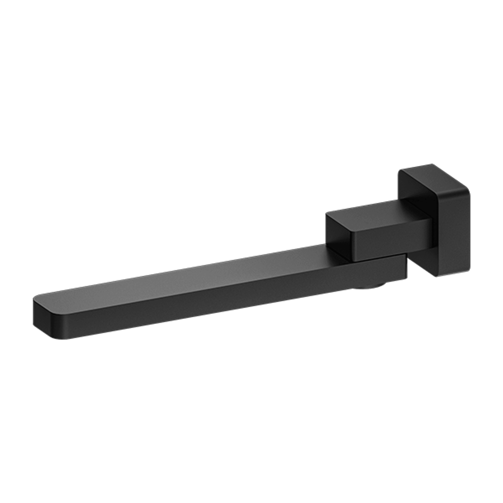 Celia Swivel Bath Spout Only Matte Black gallery detail image