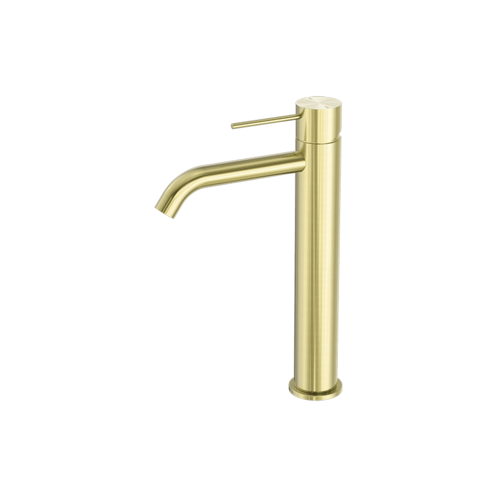 Mecca Tall Basin Mixer Brushed Gold gallery detail image