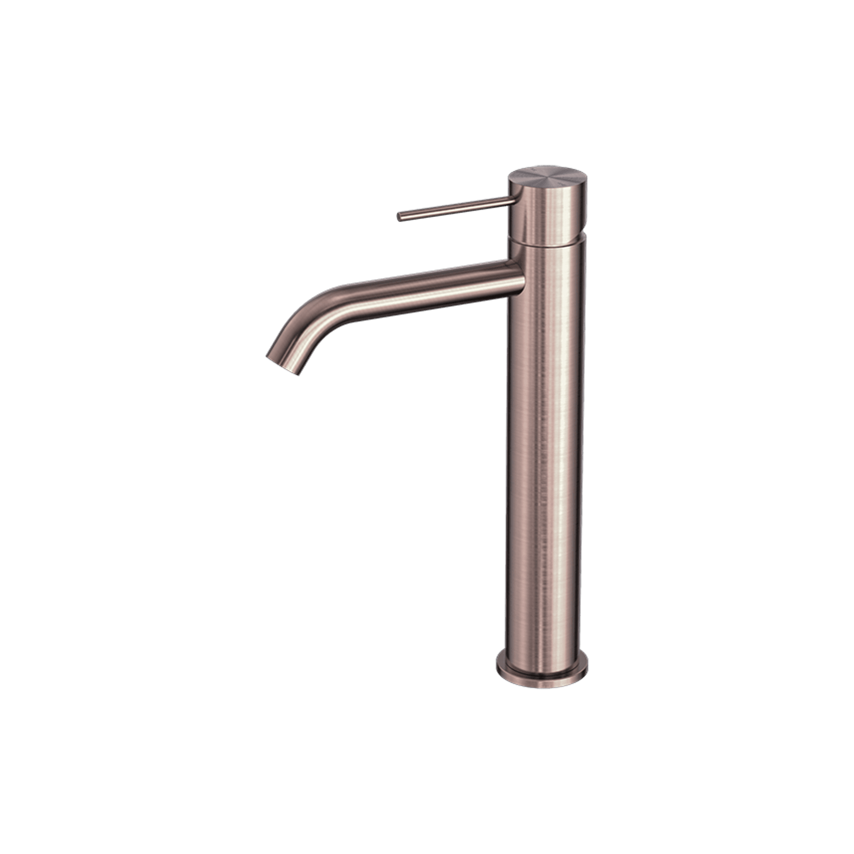 Mecca Tall Basin Mixer Brushed Bronze gallery detail image