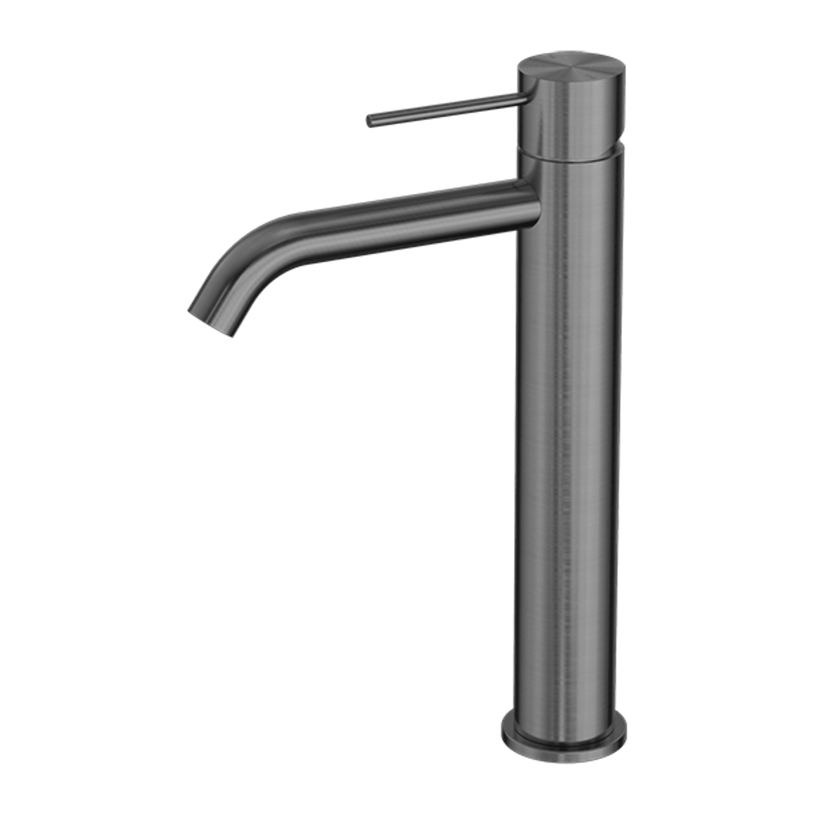 Mecca Tall Basin Mixer Gun Metal gallery detail image
