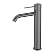 Mecca Tall Basin Mixer Gun Metal gallery detail image