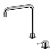Mecca Hob Basin Mixer Square Swivel Spout Chrome gallery detail image