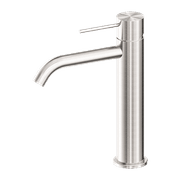 Mecca Mid Tall Basin Mixer Brushed Nickel gallery detail image