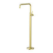 Mecca Freestanding Bath Mixer Square Shape Brushed Gold gallery detail image