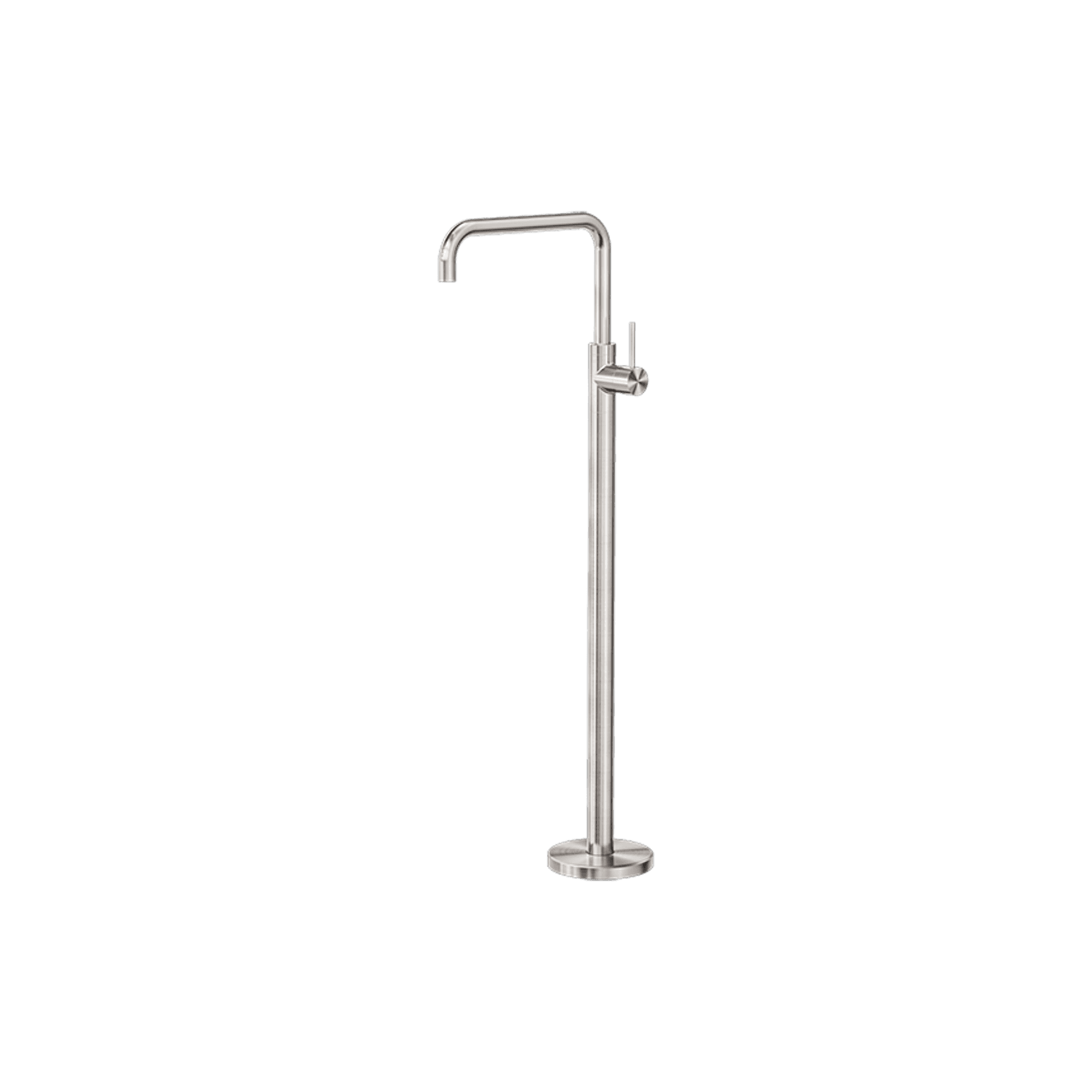 Mecca Freestanding Bath Mixer Square Shape Brushed Nickel gallery detail image