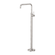 Mecca Freestanding Bath Mixer Square Shape Brushed Nickel gallery detail image