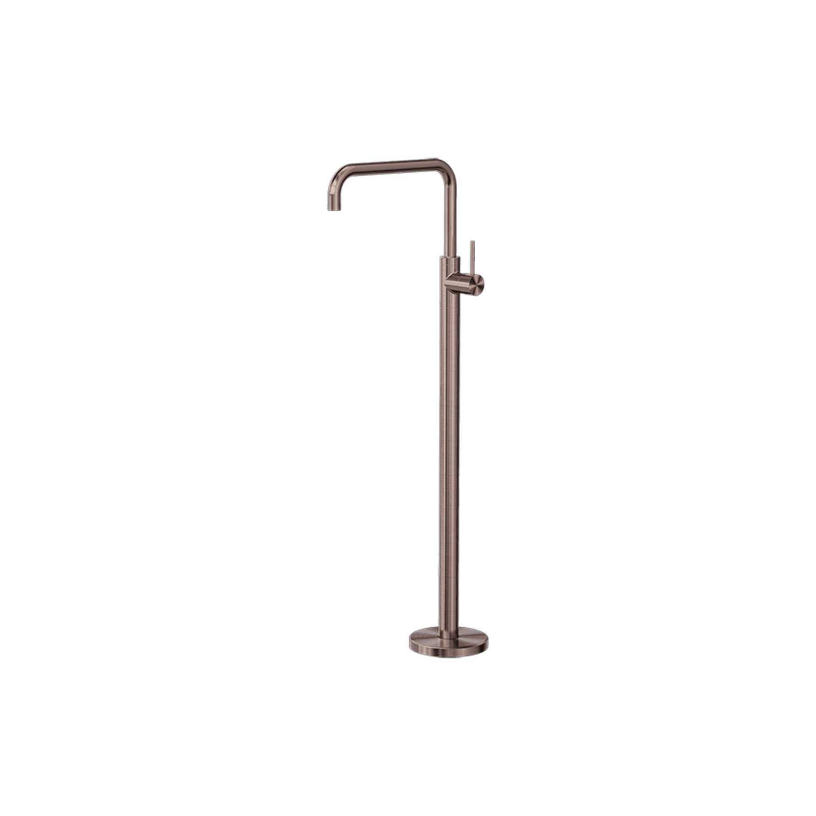 Mecca Freestanding Bath Mixer Square Shape Brushed Bronze gallery detail image