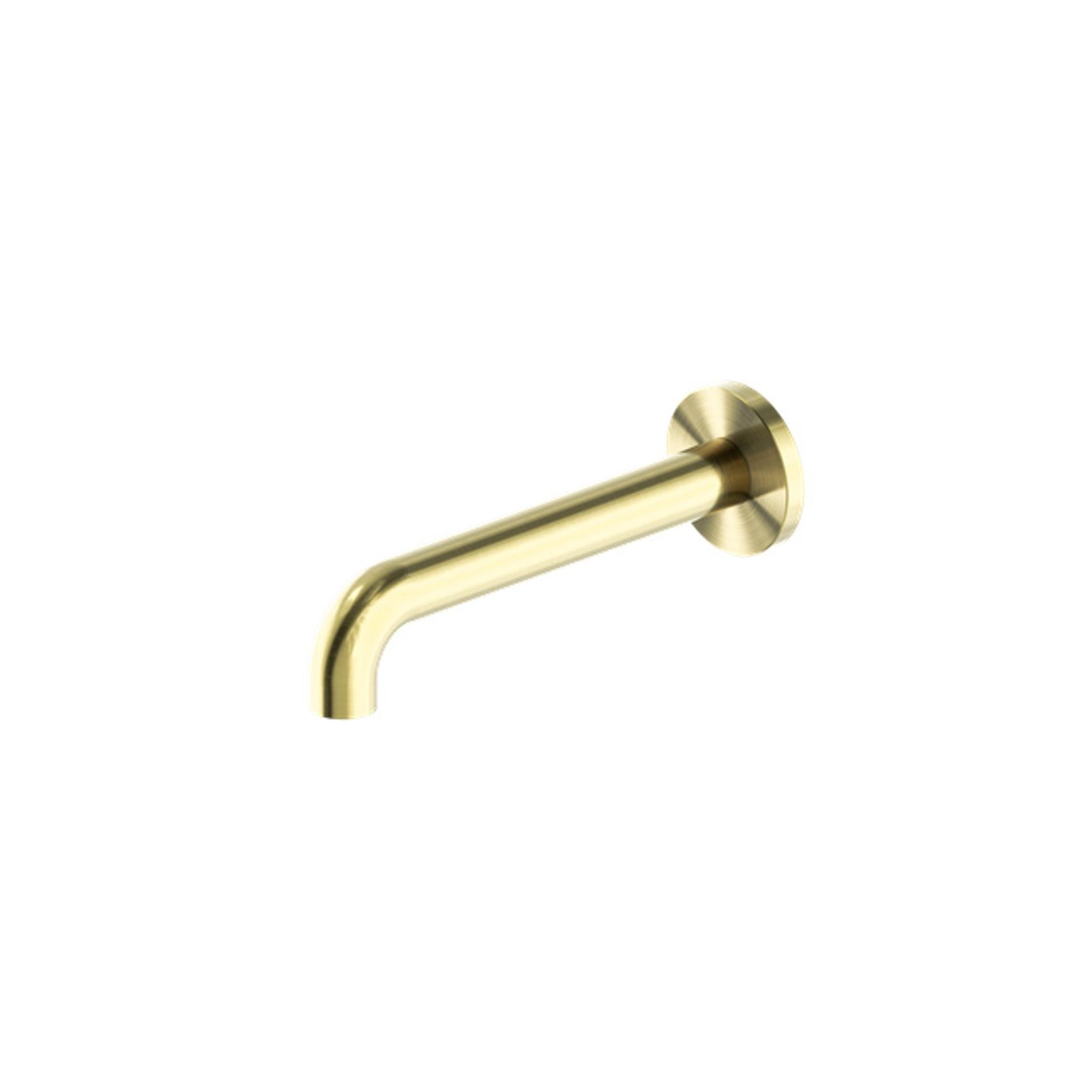 Mecca Basin/Bath Spout Only 185mm Brushed Gold gallery detail image