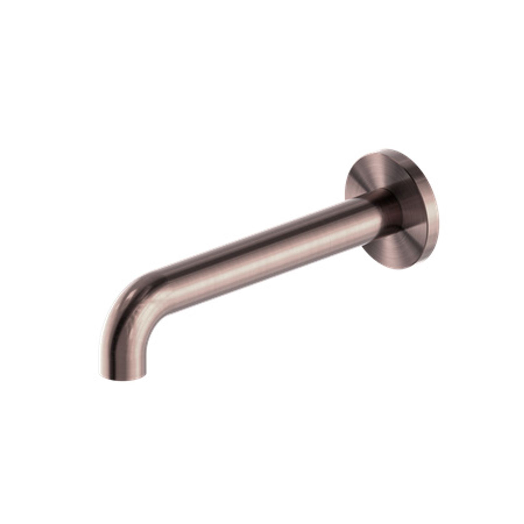 Mecca Basin/Bath Spout Only 260mm Brushed Bronze gallery detail image