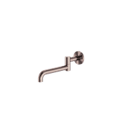 Mecca Wall Mounted Swivel Bath Spout Only 225mm Brushed Bronze gallery detail image