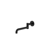 Mecca Wall Mounted Swivel Bath Spout Only 225mm Matte Black gallery detail image