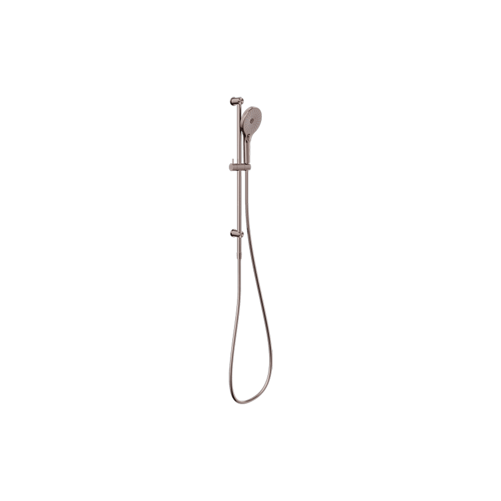 Mecca Shower Rail Brushed Bronze gallery detail image