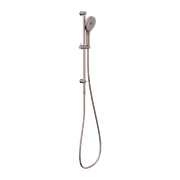 Mecca Shower Rail Brushed Bronze gallery detail image