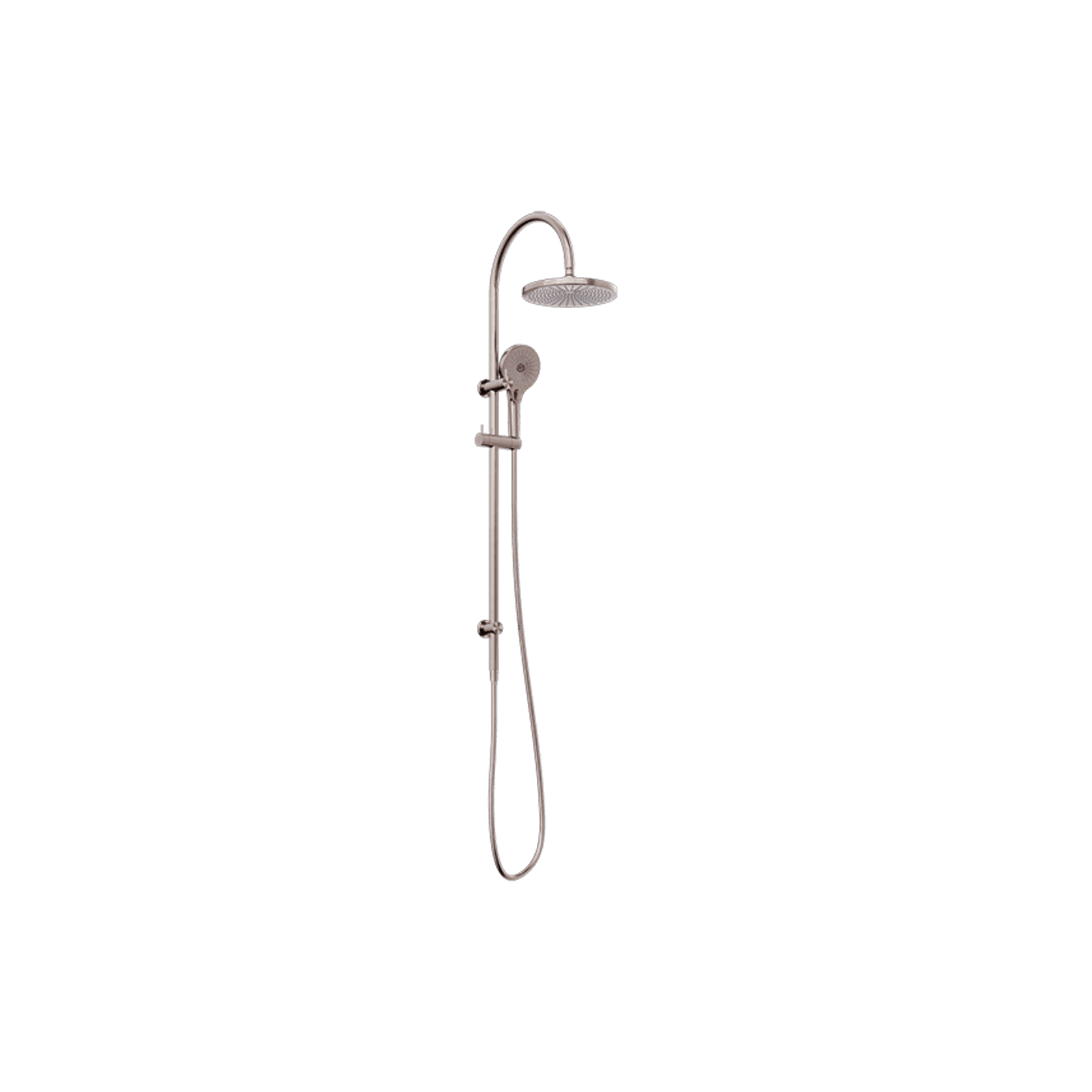 Mecca Twin Shower Brushed Bronze gallery detail image