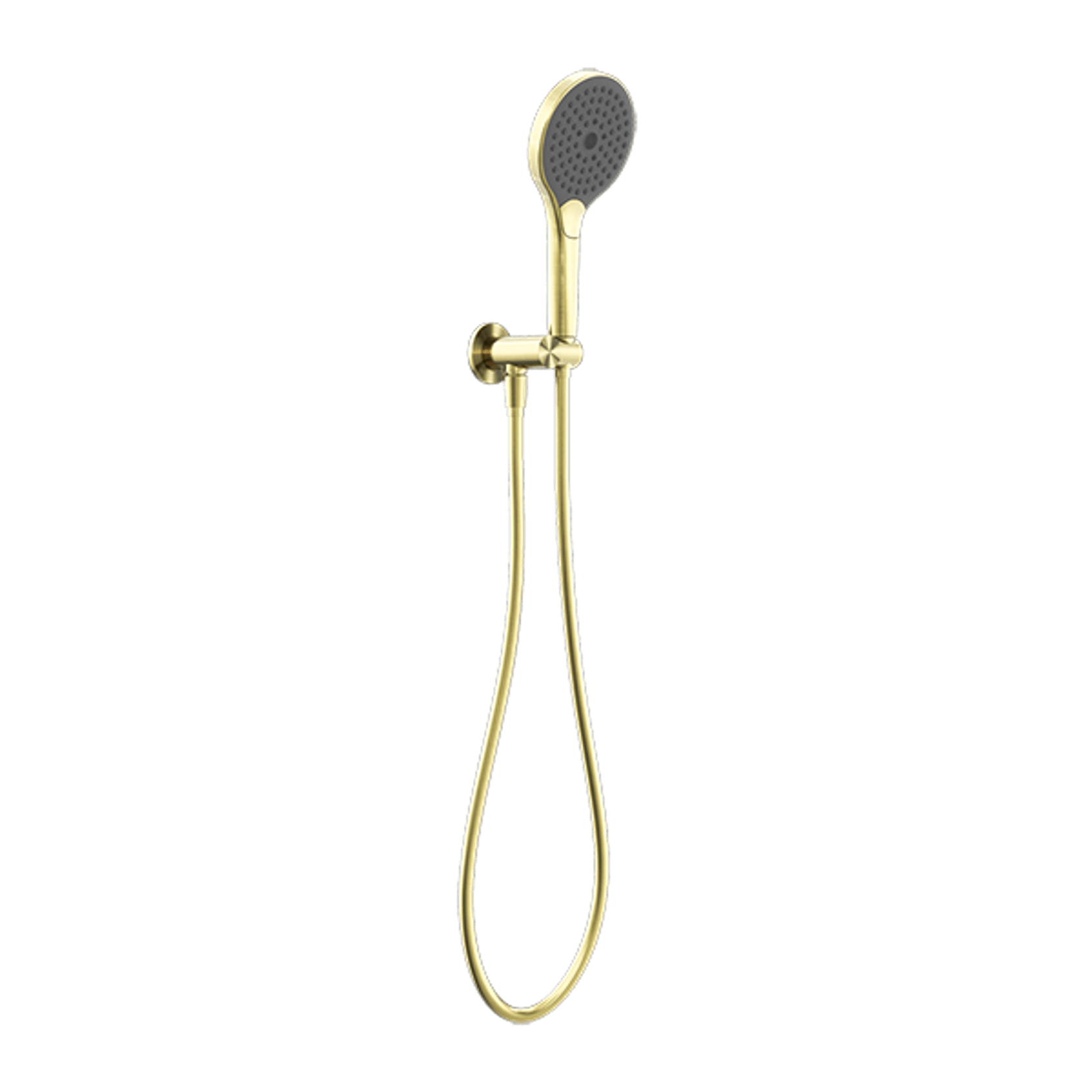 Mecca Shower On Bracket With Air Shower II Brushed Gold gallery detail image