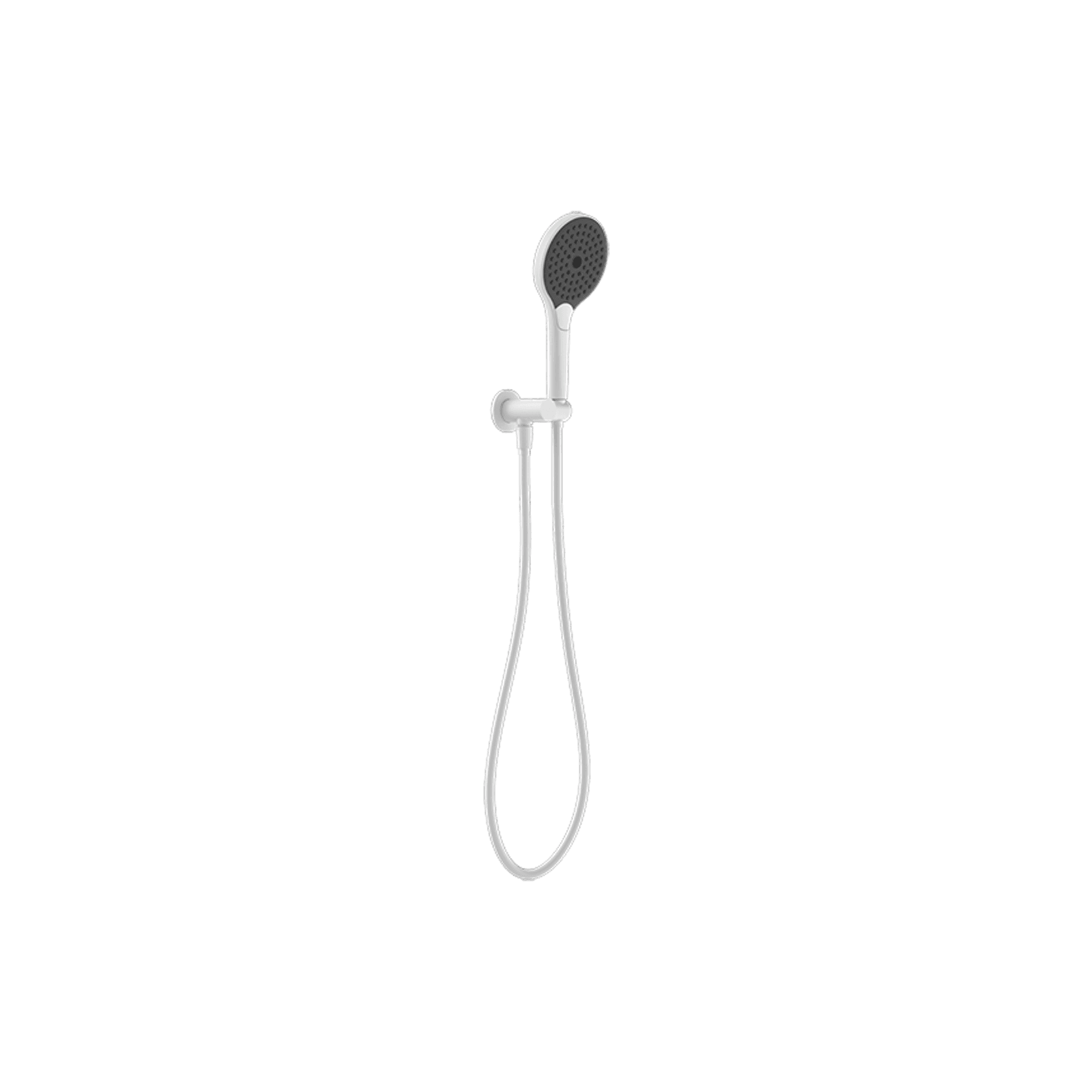 Mecca Shower On Bracket With Air Shower II Matte White gallery detail image