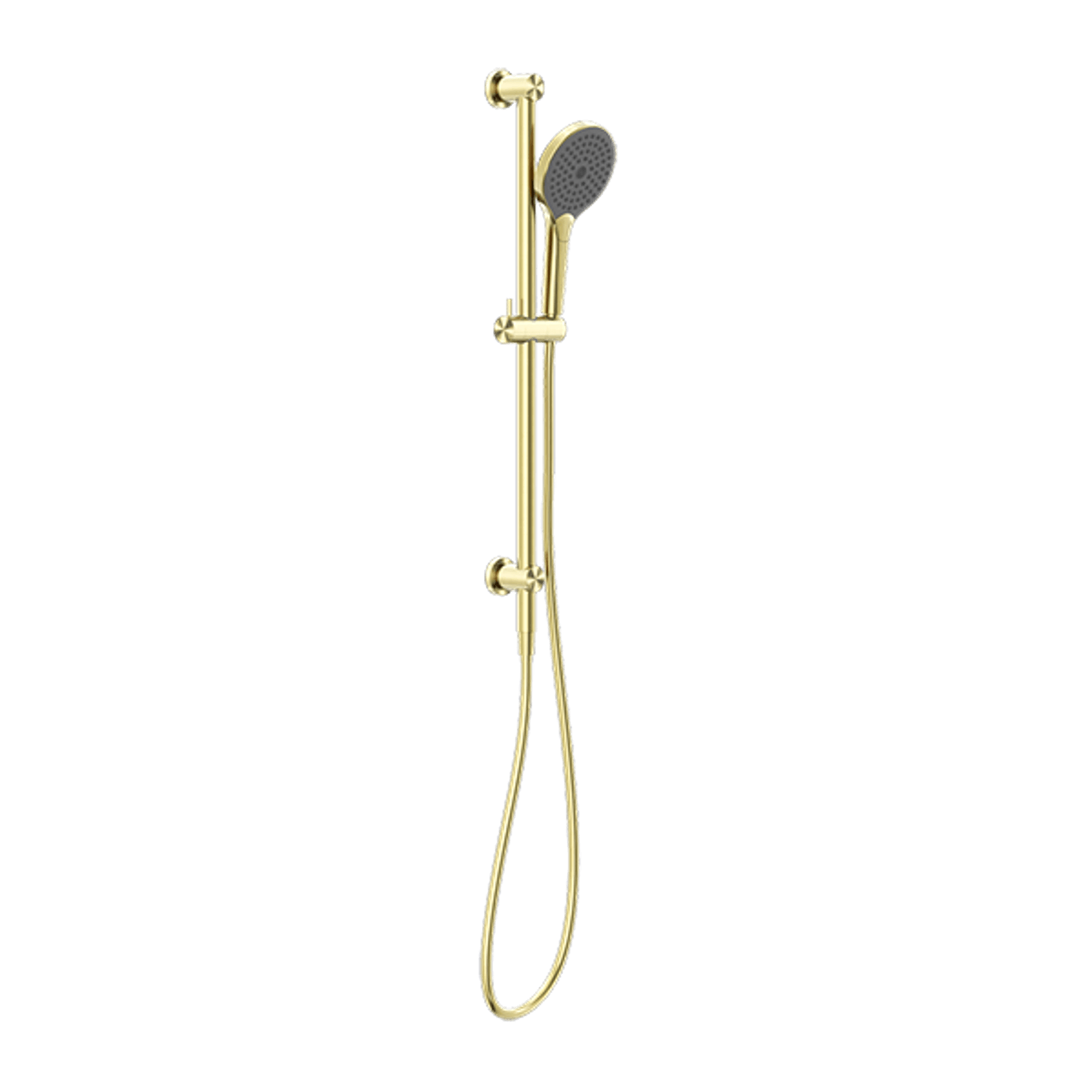 Mecca Shower Rail With Air Shower II Brushed Gold gallery detail image
