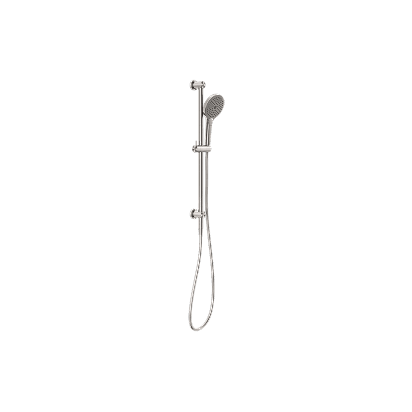 Mecca Shower Rail With Air Shower II Brushed Nickel gallery detail image